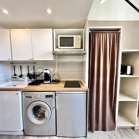 Studio Avec Clim A 100M Plage - 15Min Centre Ville Nizza Kültér fotó